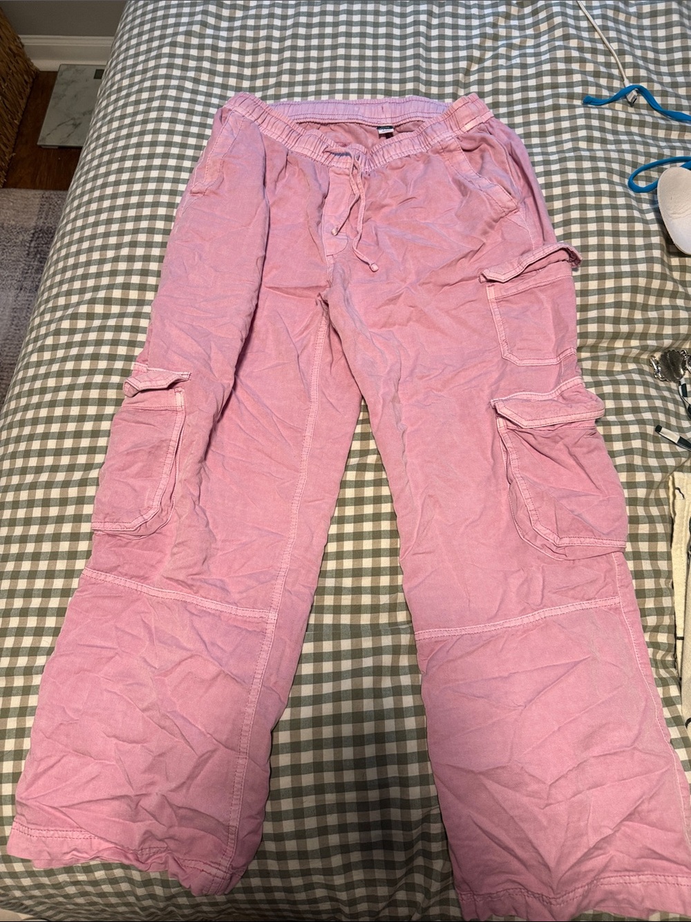 Old Navy Pink Cargo Jogger Pants